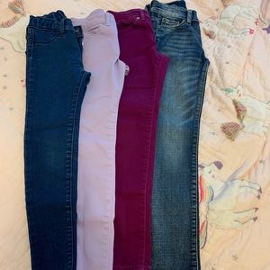 Gap Girls skinny Jeans size 7 (Bundle)